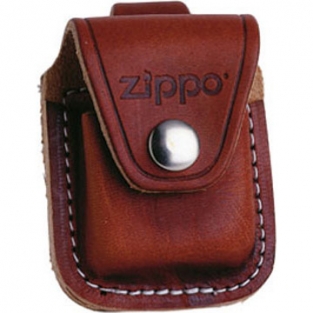 Zippo tasje met lus bruin/zwart